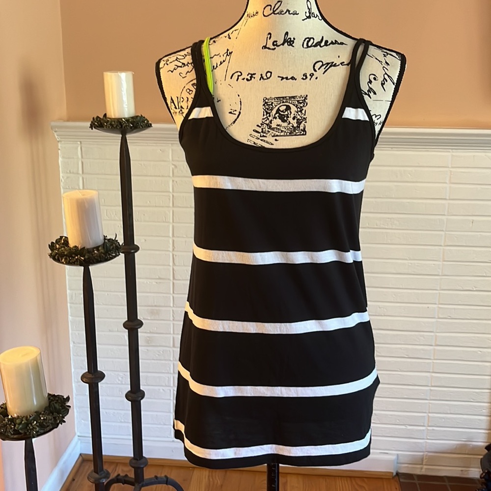 RLX Ralph Lauren Tank Top w/Split Spaghetti Straps